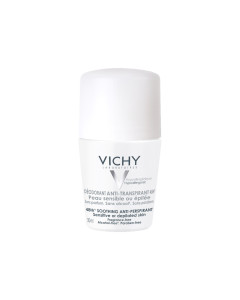 Vichy Deodorant Roll-on dezodorans za regulaciju znojenja do 48h (bijeli), 50 ml
